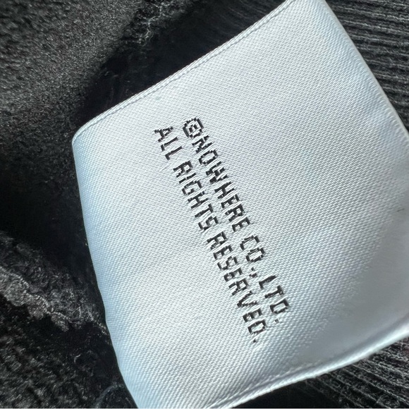 Aape by A Bathing Ape sweatpants Black Size L - Picture 7 of 8